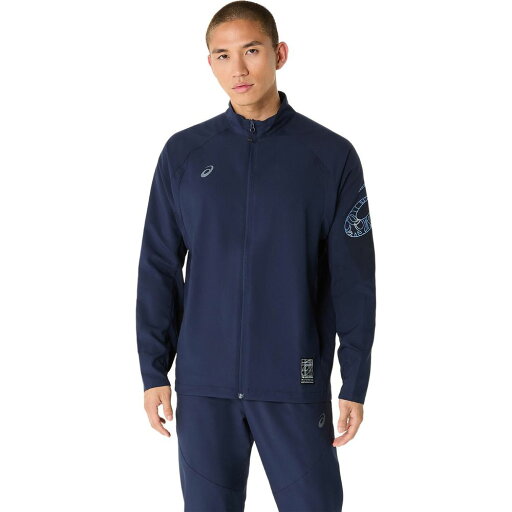 アシックス asics マルチSPウェア ユニセックス ドライアクティモーションクロスジャケット 2031E981-400 2025SS アシックス asics マルチSPウェア ユニセックス ドライアクティモーションクロスジャケット 2031E981-400 2025SS