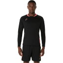 【10%OFFクーポン対象】アシックス asics サッカーウェア メンズ PRACTICE LS TOP 2101A304-001 2025SS