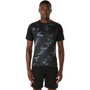 【10%OFFクーポン対象】アシックス asics サッカーウェア メンズ プラクティスグラフィック半袖シャツ 2101A306-001 2025SS