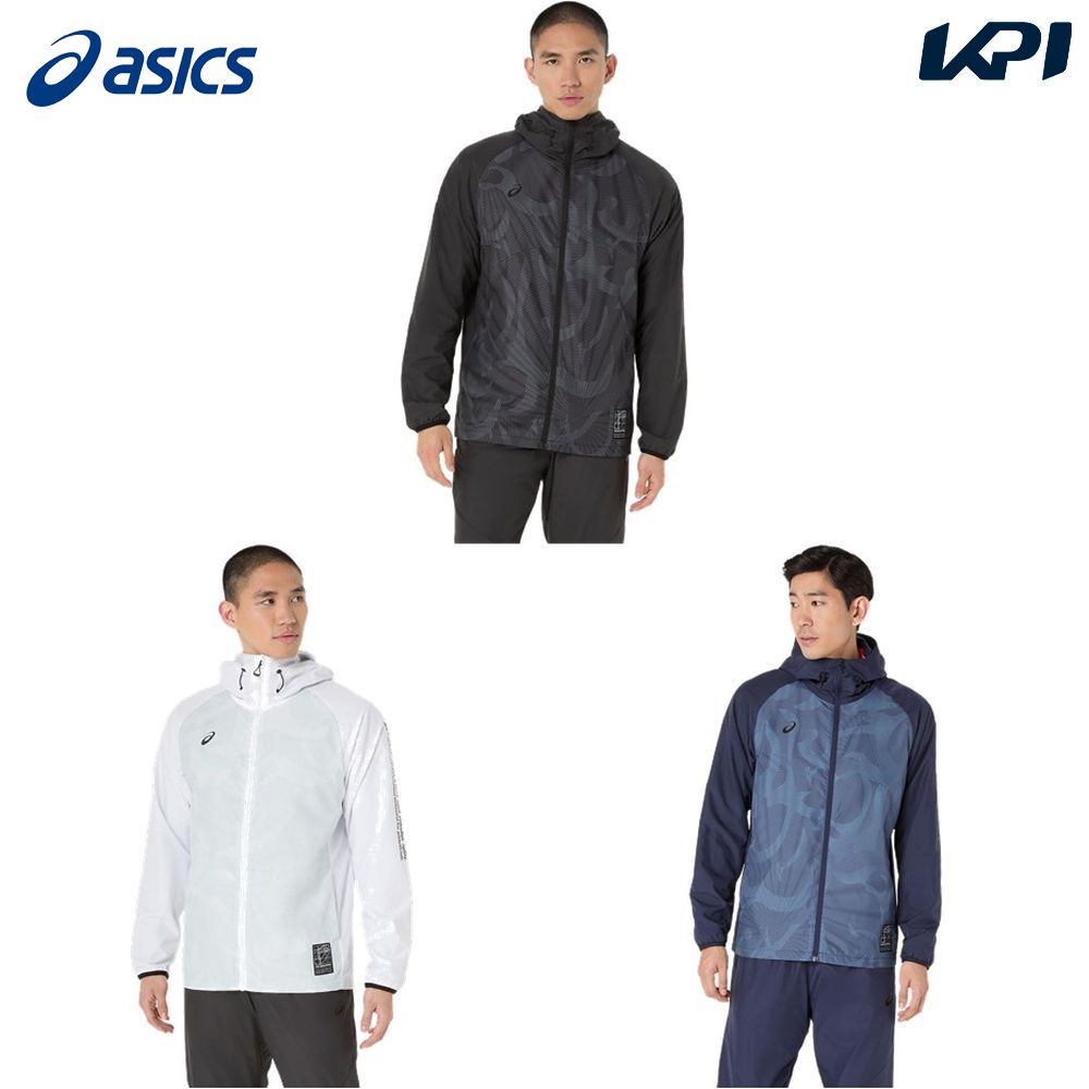【10％OFFクーポン対象】アシックス asics マルチSPウェア ユニセックス 裏トリコットグラフィックウインドブレーカーフーディー 2031F174 2025FW