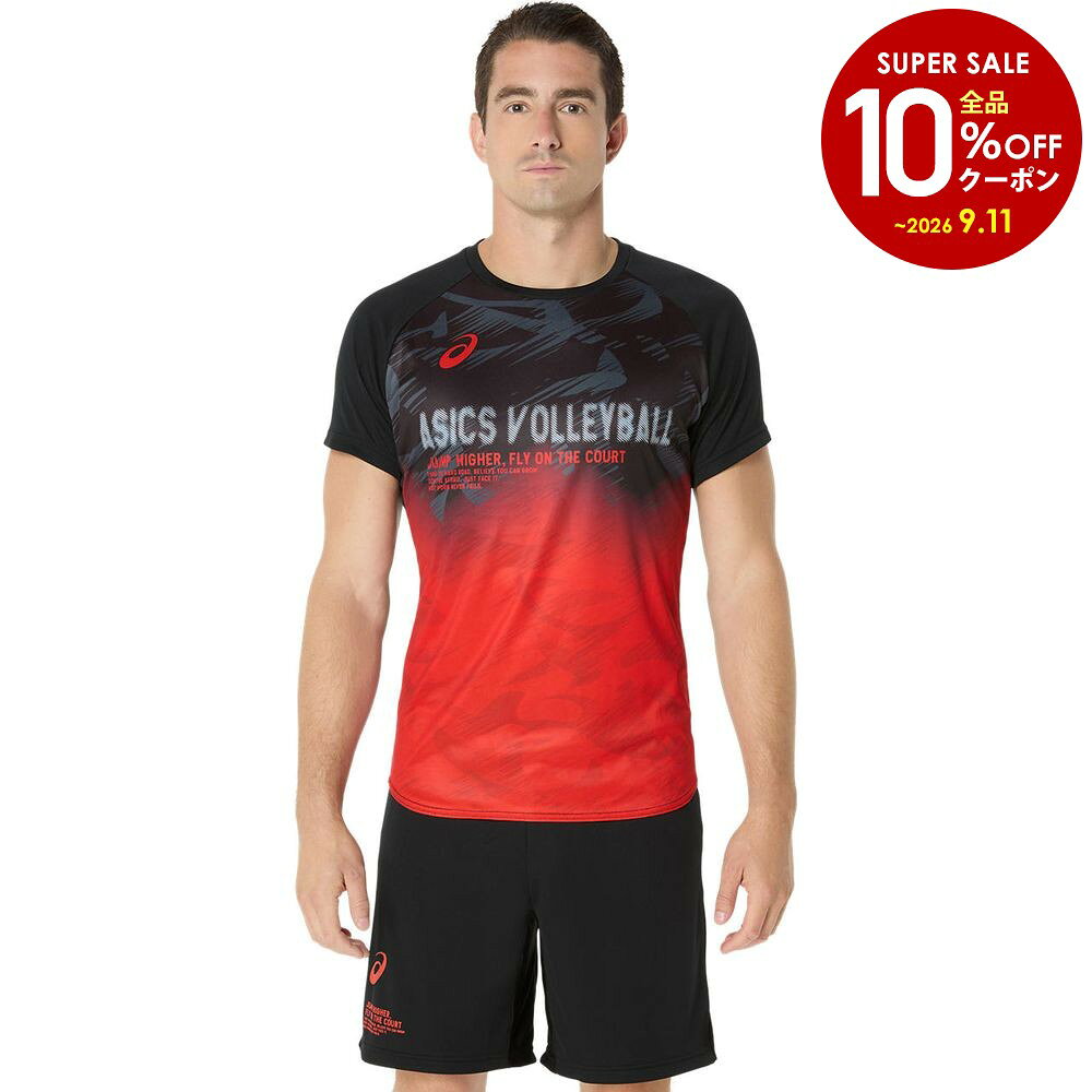 【全品10％OFFクーポン】アシックス asics マルチSPウェア メンズ トップライン半袖シャツ 2051A373-001 2025SS