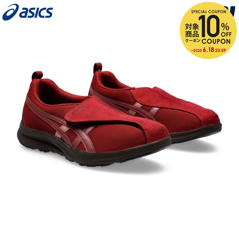 10OFFݥоݡۥå asics 󥰥塼 ǥ LIFEWALKER W018 饤ե 12...