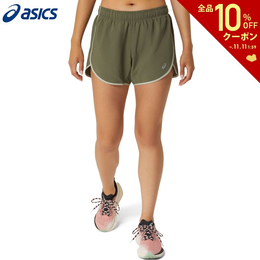 【全品10％OFFクーポン▼】アシックス asics ランニングウェア レディース ICON 4IN SHORT 2012C820 2024SS