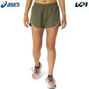 【全品10％OFFクーポン▼】アシックス asics ランニングウェア レディース ICON 4IN SHORT 2012C820 2024SS