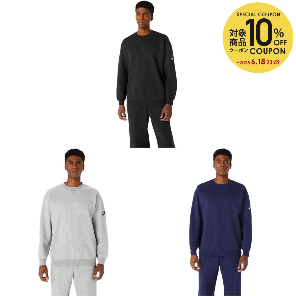 10OFFݥоݡۥå asics Хåȥ ˥å SWEAT SHIRT 2063A321 2023SS