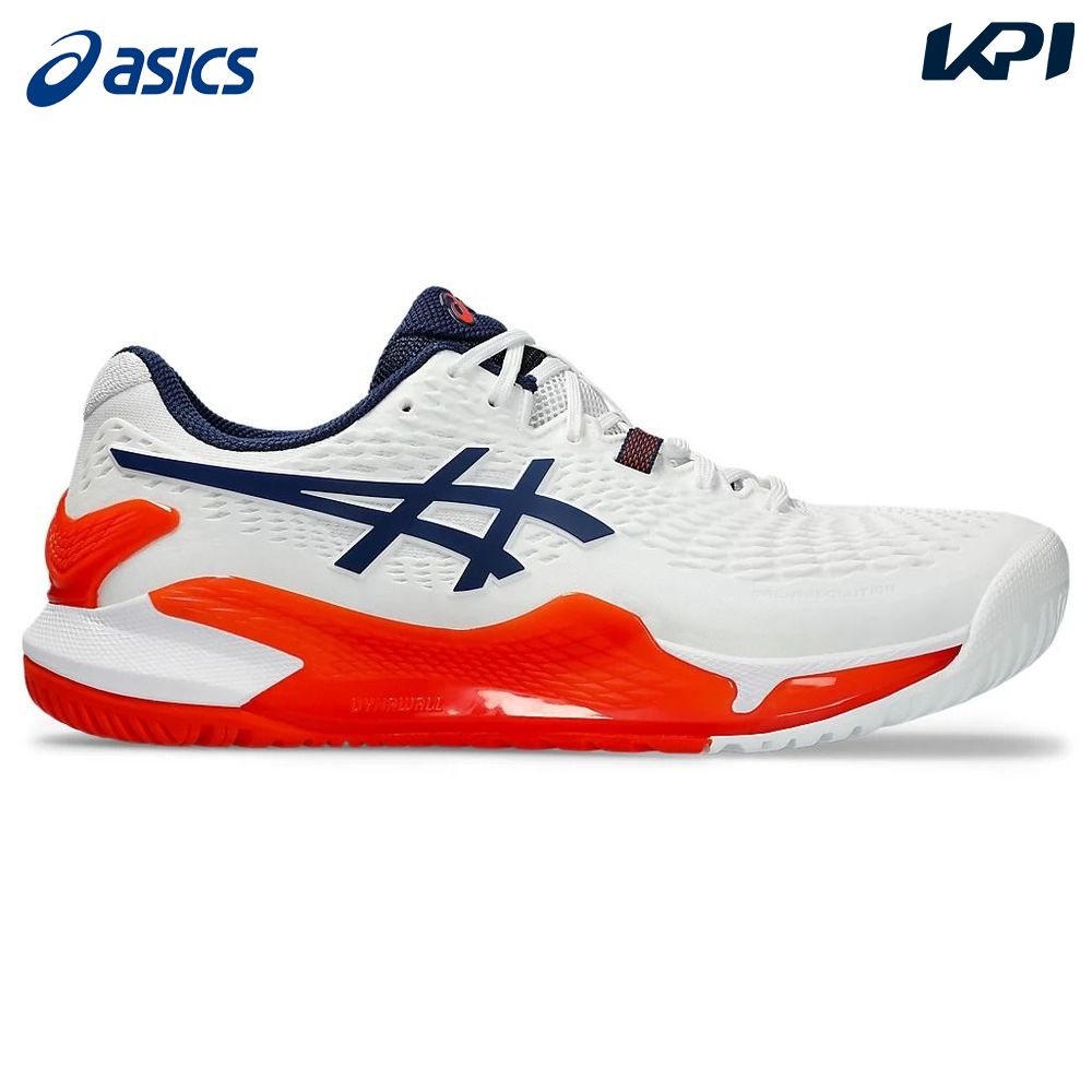 「あす楽対応」アシックス asics テニスシューズ メンズ GEL-RESOLUTION 9 ゲル レゾリューション 9 オールコート用 1041A376-102『即日出荷』「エントリーでMISSION商品プレゼントキャンペーン」