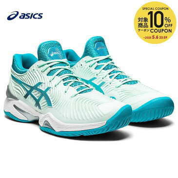 【全品10%OFFクーポン▼〜8/25】アシックス asics テニスシューズ レディース COURT FF 2 オールコート用 1042A076-300