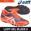 ֡10OFFݥ󢧡ۥå asics Хɥߥȥ󥷥塼 ǥ LADY GEL-BLADE 6 ֥졼 TOB522-3093פ򸫤