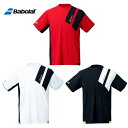 全品10％OFFクーポン あす楽対応 バボラ Babolat テニスウェア メンズ CLUB SHORT SLEEVE SHIRT ショートスリーブシャツ BUG1311C 2021SS 即日出荷 