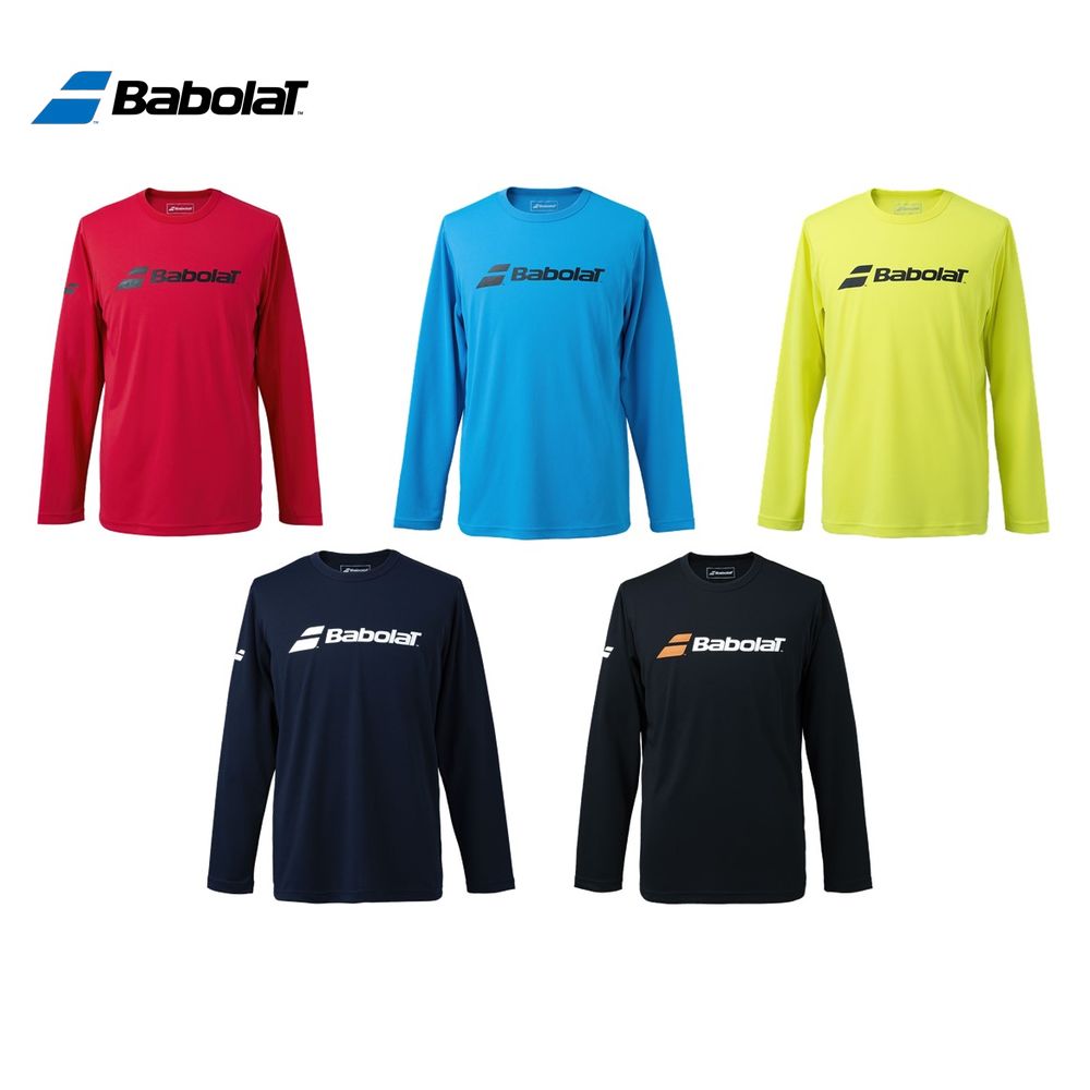 「あす楽対応」バボラ Babolat テニスウェア メンズ CLUB LONG SLEEVE SHIRT ロングスリーブシャツ BUP1560C 2021FW『即日出荷』