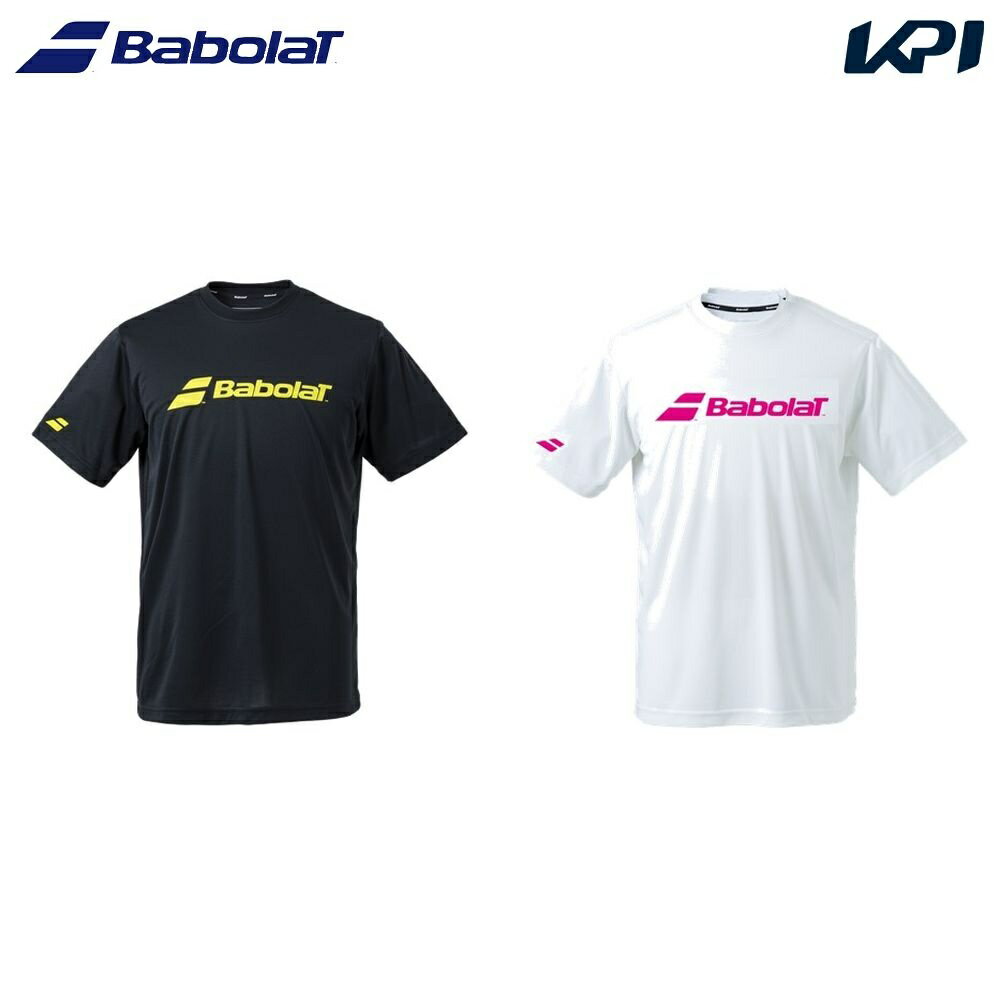 【全品10％OFFクーポン】バボラ Babolat テニスウェア ジュニア CLUB SHORT SLEEVE SHIRT JR ショートスリーブシャツ BJP6540C 2026SS