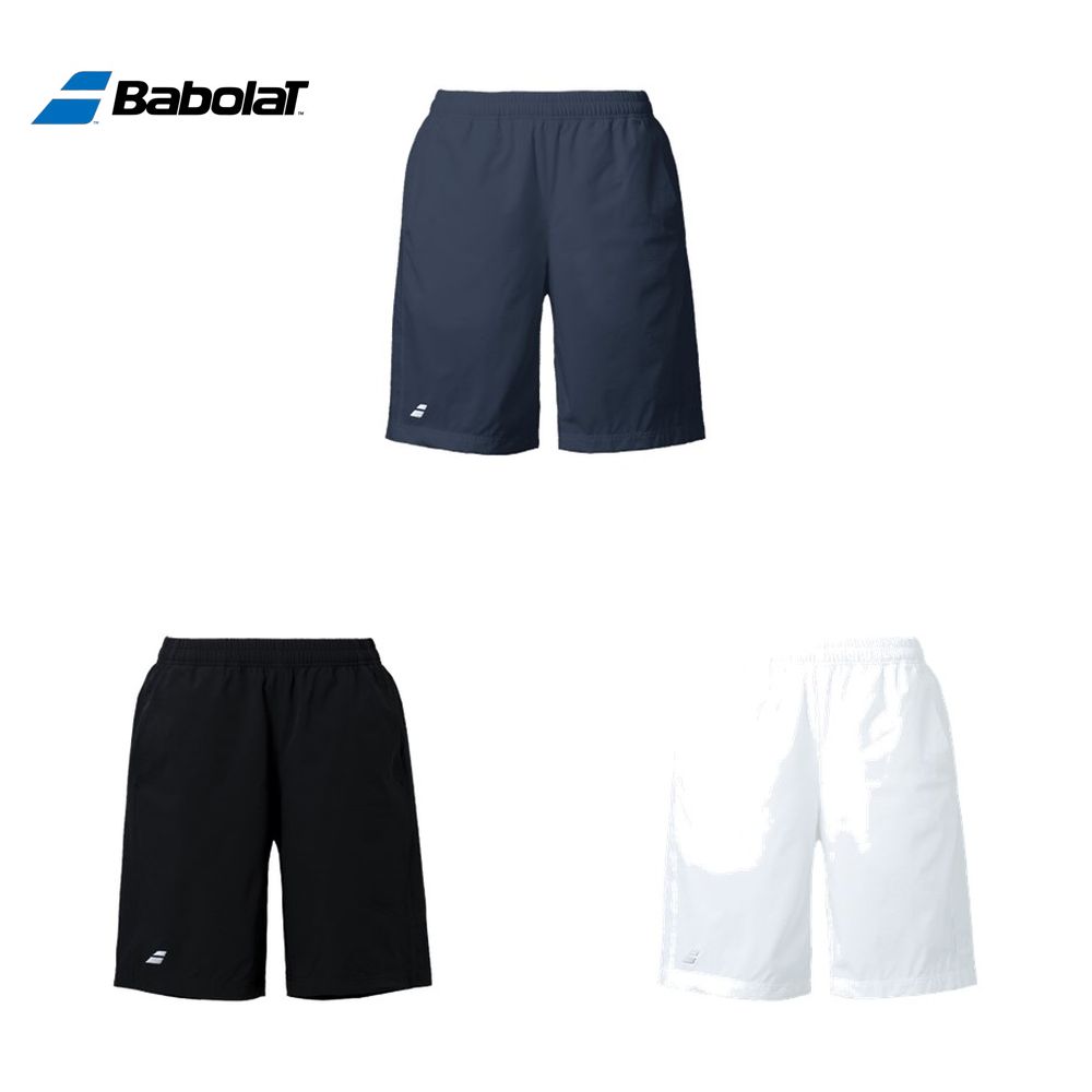 【全品10％OFFクーポン】バボラ Babolat テニスウェア メンズ CLUB SHORT PANTS ストレッチパンツ BUP1460C 2022SS