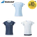 【全品10％OFFクーポン▼】バボラ Babolat テニスウェア ジュニア CLUB SHORT SLEEVE SHIRT JR クラブ ショートスリー…