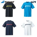 【全品10％OFFクーポン▼】バボラ Babolat テニスウェア ジュニア CLUB SHORT SLEEVE SHIRT JR クラブ ショートスリーブ 半袖Tシャツ BJP4540C 2024SS