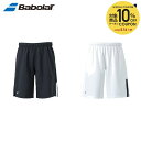 【全品10％OFFクーポン▼】バボラ Babolat テニスウェア ユニセックス CLUB SHORT PANTS ショートパンツ BUG4410C 2024SS