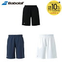 【全品10％OFFクーポン▼】バボラ Babolat テニスウェア ユニセックス CLUB SHORT PANTS ショートパンツ BUG4411C 2024SS