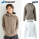 バボラ Babolat テニスウェア レディース PURE SWEAT JACKET スウェットジャケット BWT4125 2024SS 2月下旬発売予定※予約