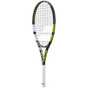 【全品10％OFFクーポン▼】「ガット張り上げ済み」バボラ Babolat テニスジュニアラケット ピュアアエロ ジュニア 25 PURE AERO JR 25 140488 2