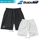 【全品10%OFFクーポン】【3月3日〜発送開始※予約】バボラ Babolat テニスウェア ジュニア SHORT PANTS ショートパンツ BTJLJD00 SS[ポスト投函便対応]