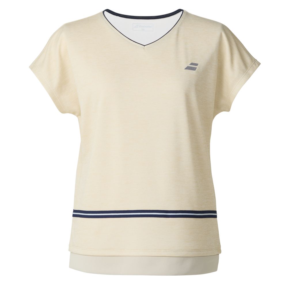 ������10��OFF�����ݥ�ۥХܥ� Babolat �ƥ˥������� ��ǥ����� PURE SHORT SLEEVE SHIRT �����ॷ��� ���硼�ȥ��꡼�֥���� Ⱦµ����� BWP5576 2025FW