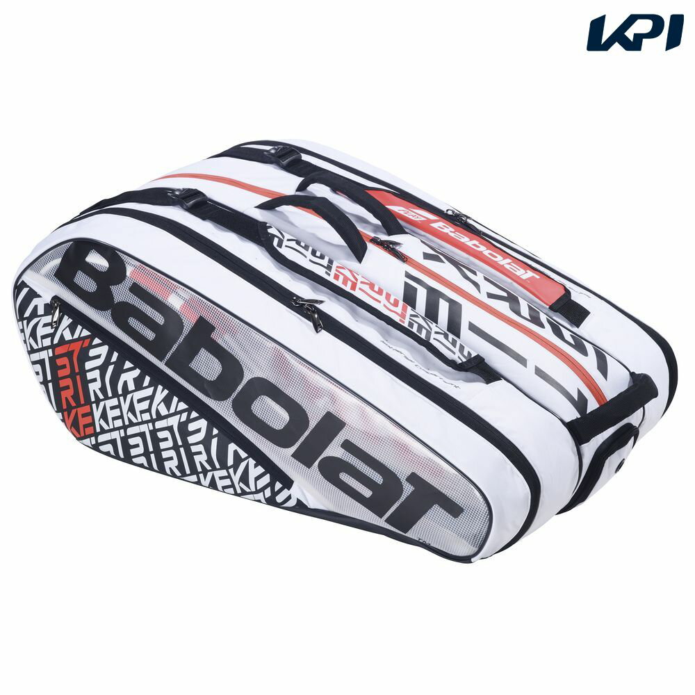 【全品10%OFFクーポン〜8/23】「あす楽対応」バボラ Babolat テニスバッグ・ケース RACKET HOLDER PURE STRIKE x12 ラケットバッグ（12本収納可） BB751201『即日出荷』