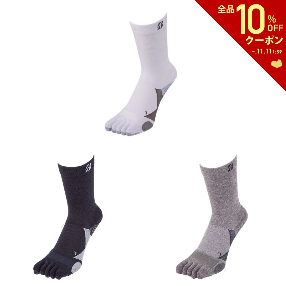 ブリヂストン BRIDGESTONE ゴルフアクセサリー メンズ 3DBASICレギュラー5本指ソックス SOG314