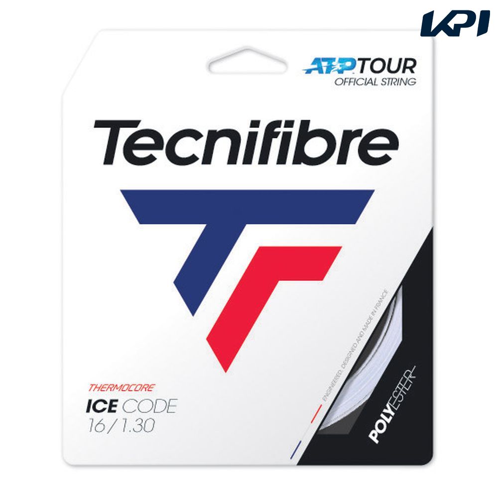 ガット 「あす楽対応」テクニファイバー Tecnifibre テニスガット・ストリング ICE CODE アイスコード 単張 1.30mm TFG422 TFSG402『即日出荷』