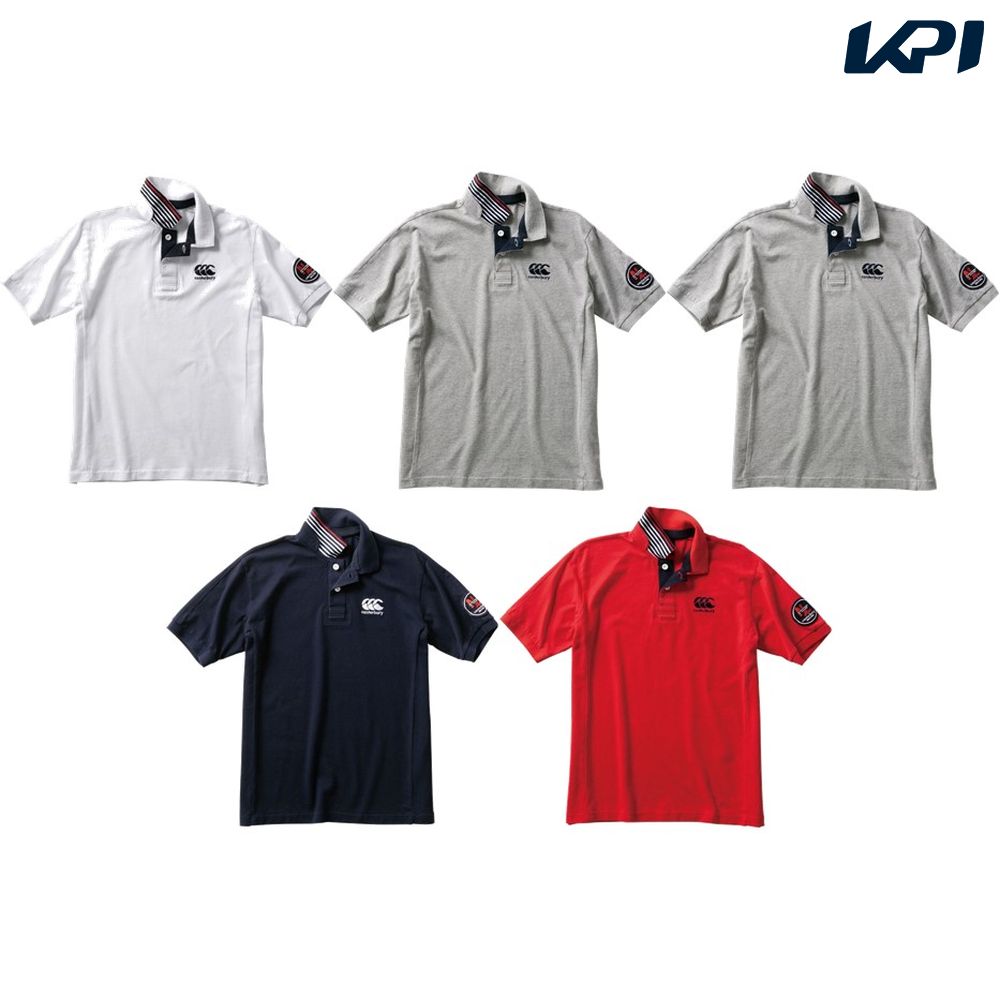 【全品10％OFFクーポン▼】「あす楽対応」カンタベリー CANTERBURY ラグビーウェア メンズ S/S RUGGER POLO RA30074 2021SS 『即日出荷』