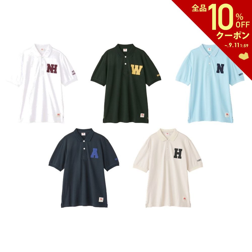 【全品10％OFFクーポン▼】カンタベリー CANTERBURY ラグビーウェア ユニセックス S/S RUGGER POLO RA34110 2024SS