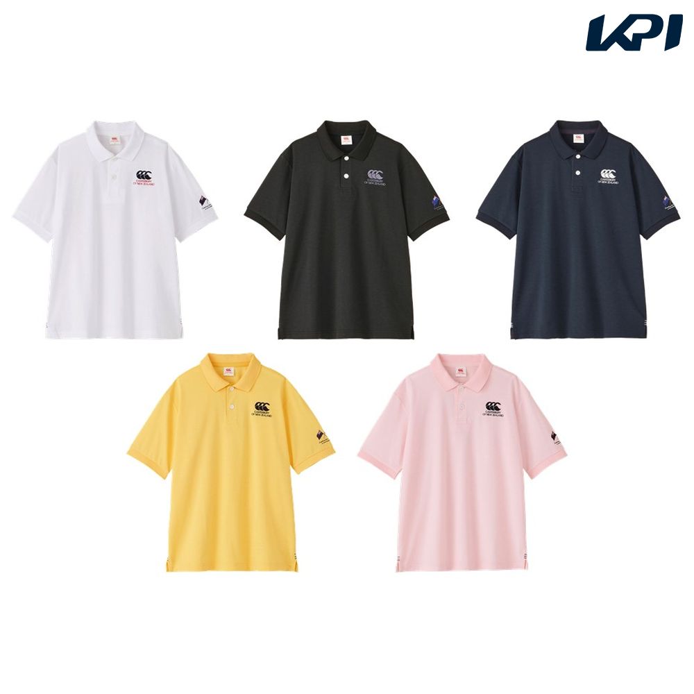 【全品10％OFFクーポン▼】カンタベリー CANTERBURY ラグビーウェア ユニセックス S/S FLEXCOOL CONTROL POLO RA34113 2024SS