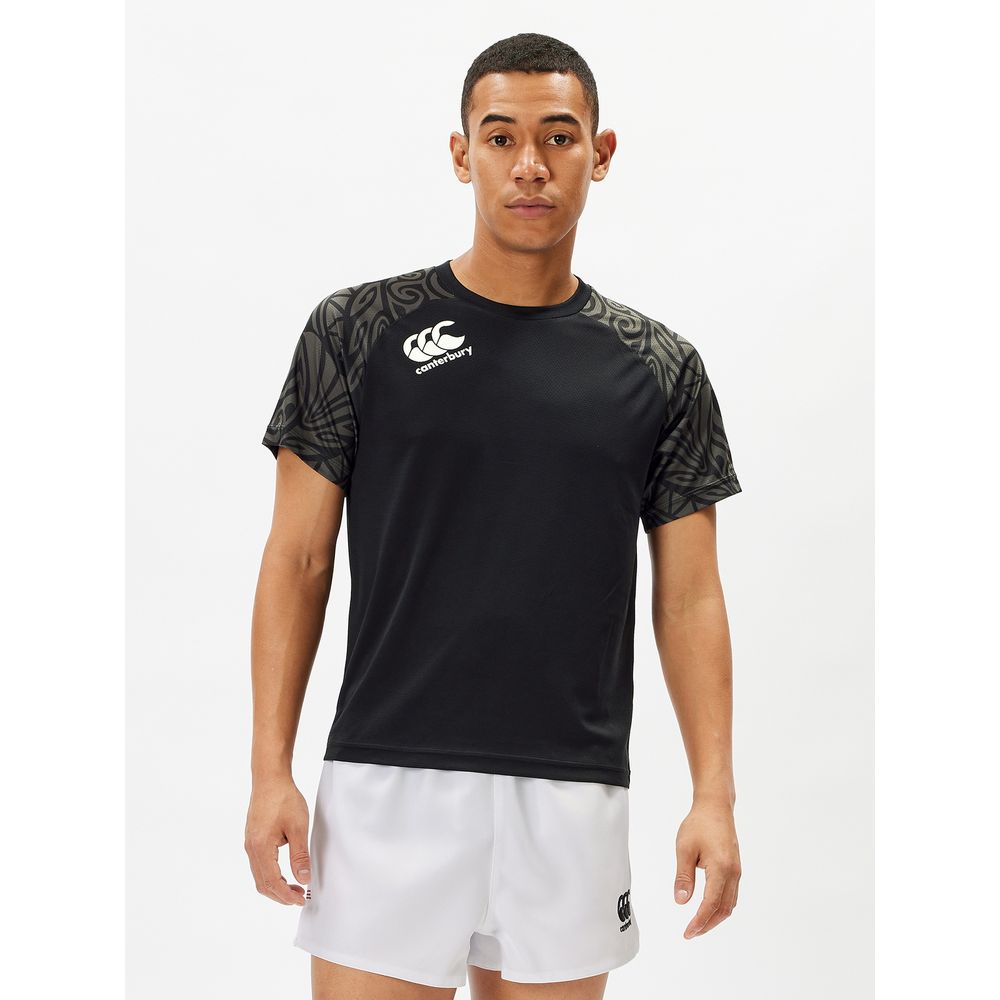 【全品10％OFFクーポン▼】カンタベリー CANTERBURY ラグビーウェア ユニセックス TRAINING TEE RG34004 2024SS 3