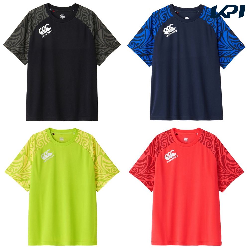 【全品10％OFFクーポン▼】カンタベリー CANTERBURY ラグビーウェア ユニセックス TRAINING TEE RG34004 2024SS 1