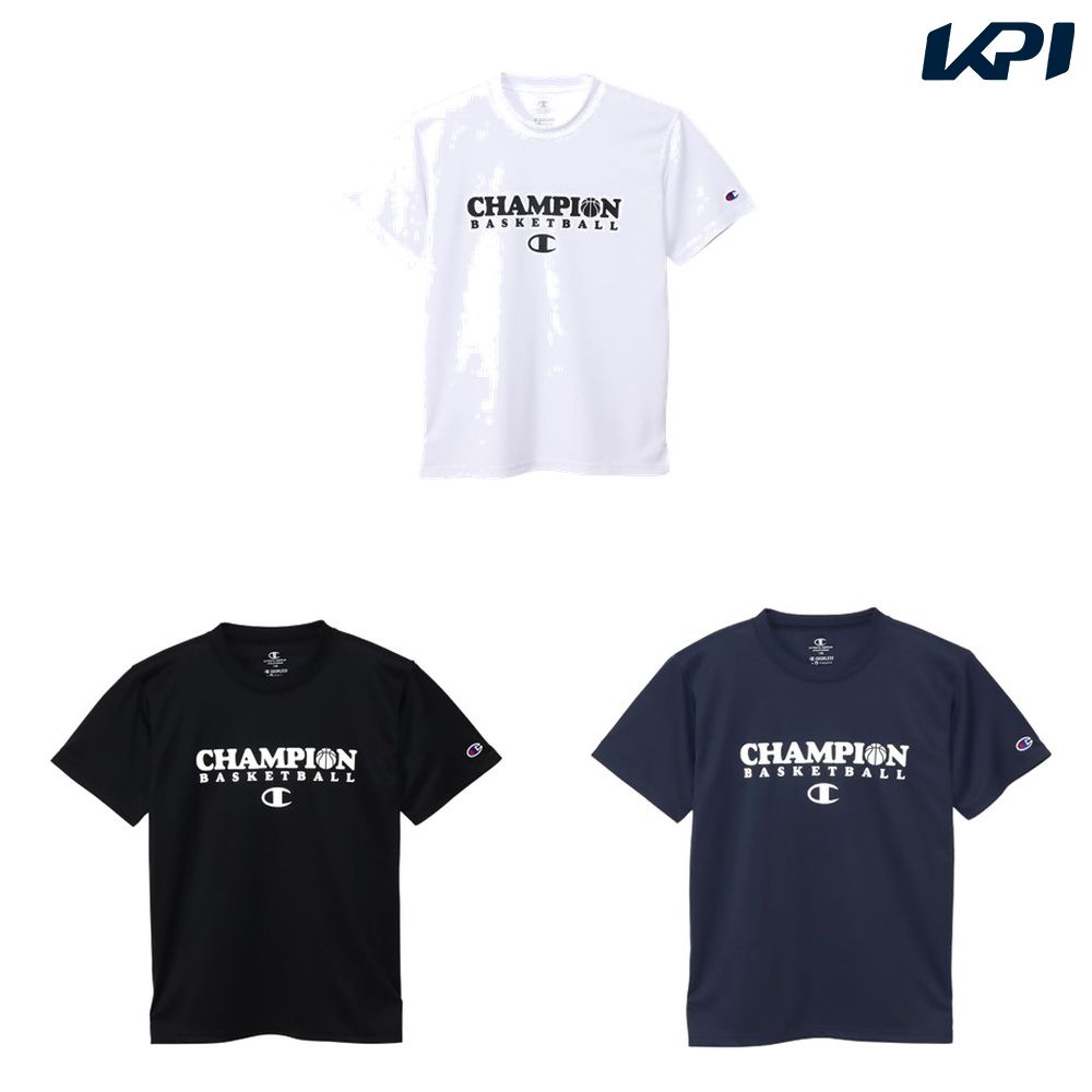 【全品10％OFFクーポン▼】チャンピオン Champion バスケットウェア ジュニア SHORT SLEEVE T-SHIRT CK-ZB321 2024SS