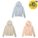 【10%OFFクーポン対象】Hanes マルチSPウェア レディース HOODED SWEATSHIRT フーデッドスウェットシャツ CW-Y107 2024FW(4)