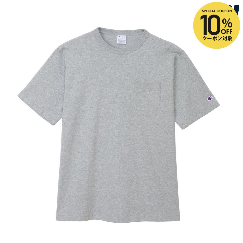 【10％OFFクーポン対象】チャンピオン Champion マルチSPウェア ユニセックス T1011 S/S POCKET T-SHIRT C5-B302-2026 2026SS