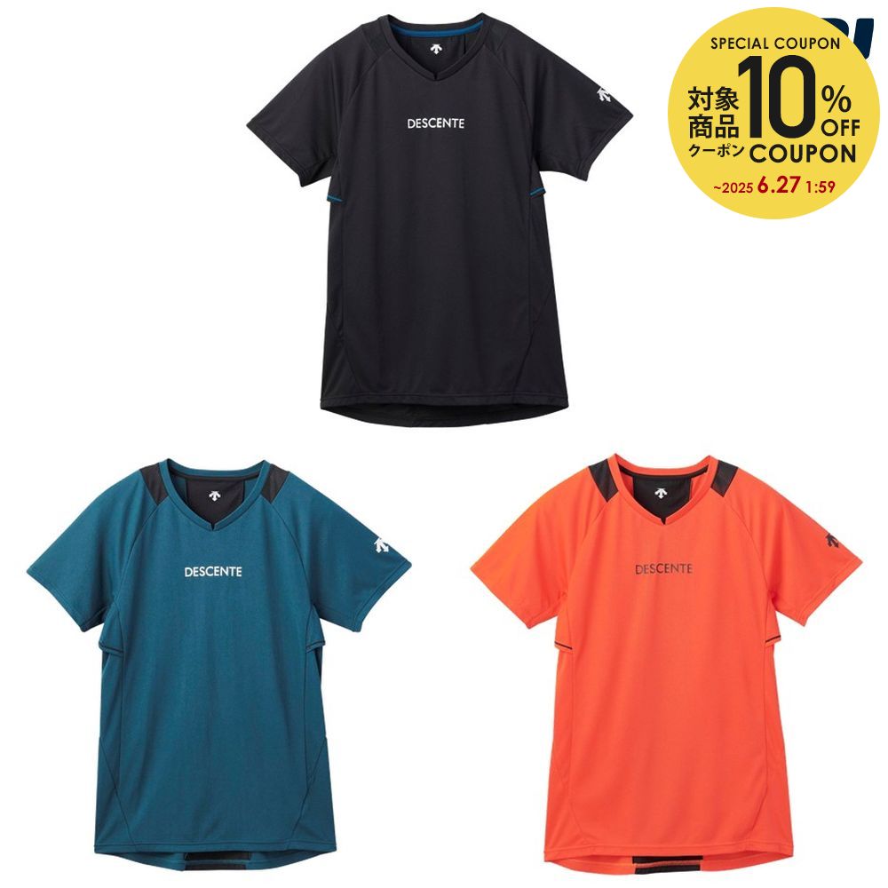 10OFFݥоݡۥǥ DESCENTE Х졼ܡ륦 ˥å ȾµХ졼 DV5SHT02U 2025SS