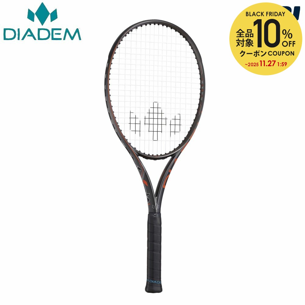 【全品10%OFFクーポン】ダイアデム DIADEM 硬式テニスラケット AXIS 100 TEAM アクシスチーム 100 フレームのみ TAA018