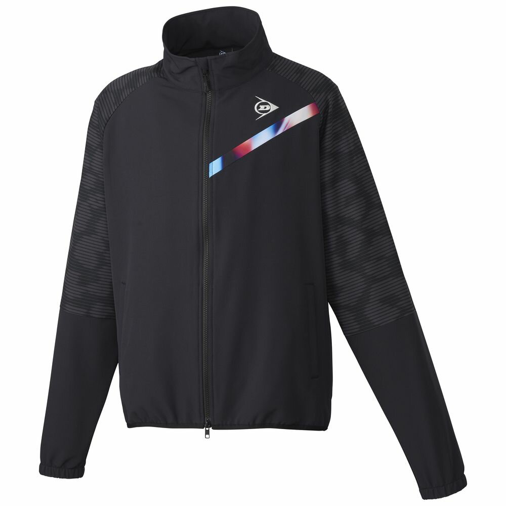 【全品10％OFFクーポン▼】ダンロップ DUNLOP テニスウェア ユニセックス TRACK JACKET トラックジャケット DAF-5300 2023SS 3