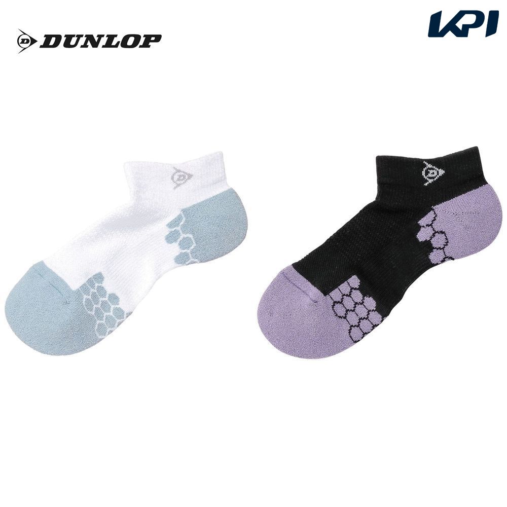 【全品10％OFFクーポン▼】ダンロップ DUNLOP テニスウェア レディース レディスソックス（厚手アンクル） TPO-6054W 2020SSのサムネイル