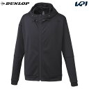 【10%OFFクーポン対象】ダンロップ DUNLOP テニスウェア メンズ フードスウェットシャツ DAN-3400 2024SS