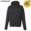 【10%OFFクーポン対象】ダンロップ DUNLOP テニスウェア レディース フードスウェットシャツ DAN-3420W 2024SS