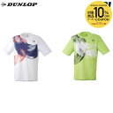 【10%OFFクーポン対象】ダンロップ DUNLOP テニスウェア ユニセックス ゲームシャツ DAP1442 2024FW