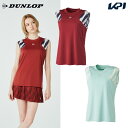 【10%OFFクーポン対象】ダンロップ DUNLOP テニスウェア レディース スリーブレス ゲームシャツ DAP1564W 2025FW 7月下旬発売予定※予約