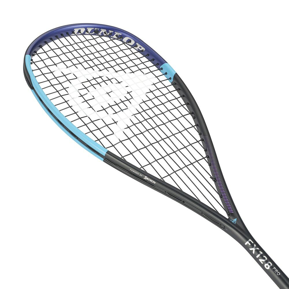 KPIの【エントリーで抽選▲最大10万ポイント】「ガット張り上げ済」ダンロップ DUNLOP スカッシュラケット FX128 PRO プロ DSQ2605 9月下旬発売予定※予約｜アングル3