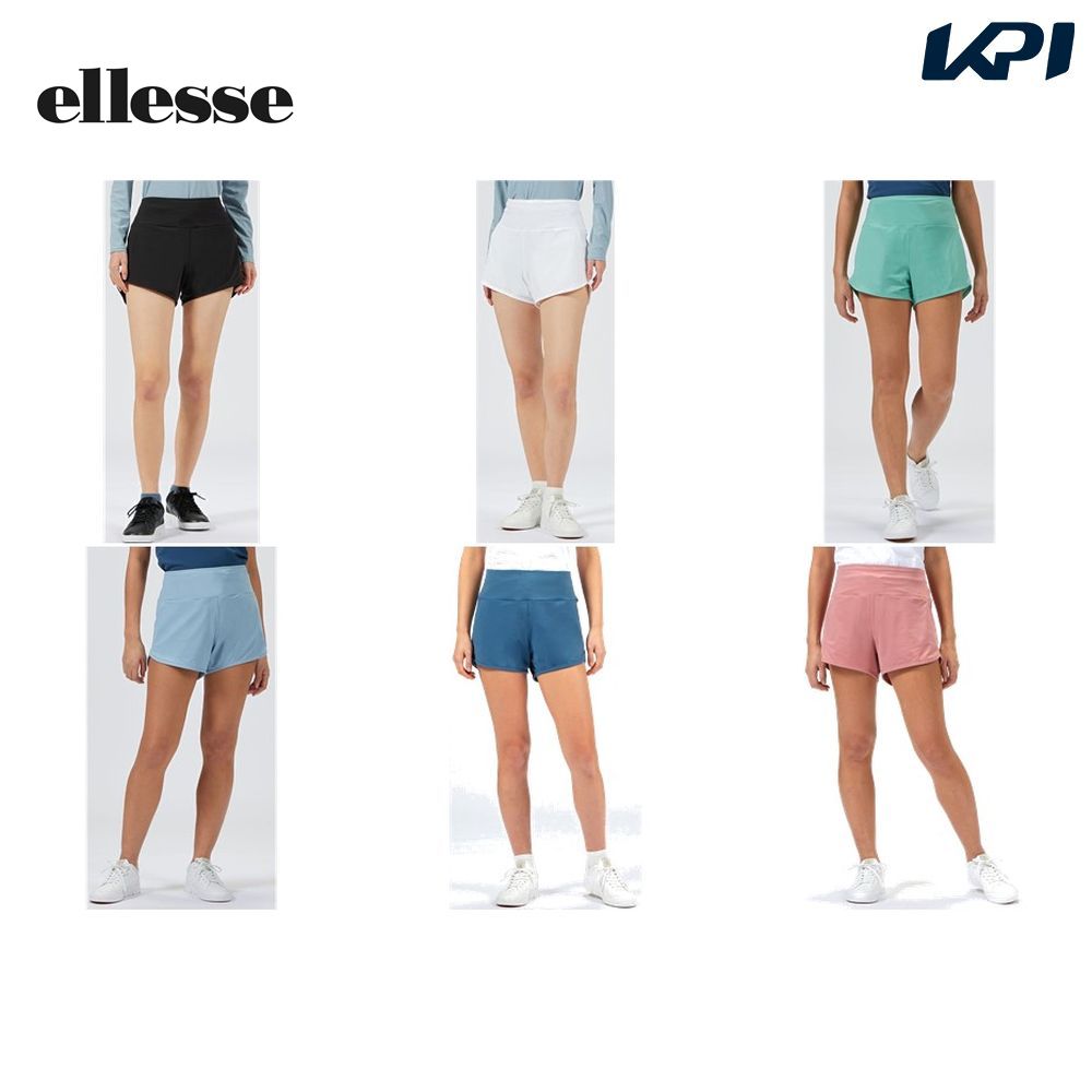 【全品10％OFFクーポン▼】エレッセ Ellesse テニスウェア レディース コンフォートストレッチショーツ EW223100 2023SS