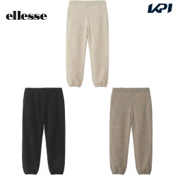 【全品10％OFFクーポン▼】エレッセ Ellesse テニスウェア レディース ウールパイルロングパンツ EW823324 2023FW