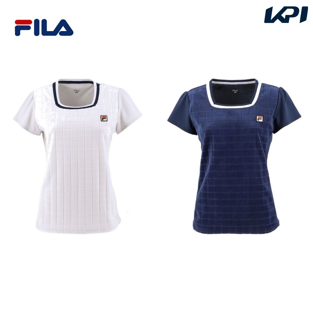 楽天市場 フィラ Fila テニスウェア レディース ゲームシャツ Vl2235 fw Kpi