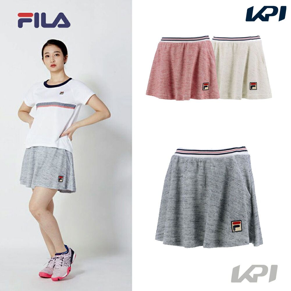 「あす楽対応」フィラ FILA テニスウェア レディース レディース スコート VL2302 2021SS 『即日出荷』のサムネイル