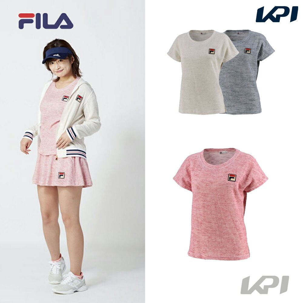 「あす楽対応」フィラ FILA テニスウェア レディース レディース ゲームシャツ VL2303 2021SS 『即日出荷』のサムネイル