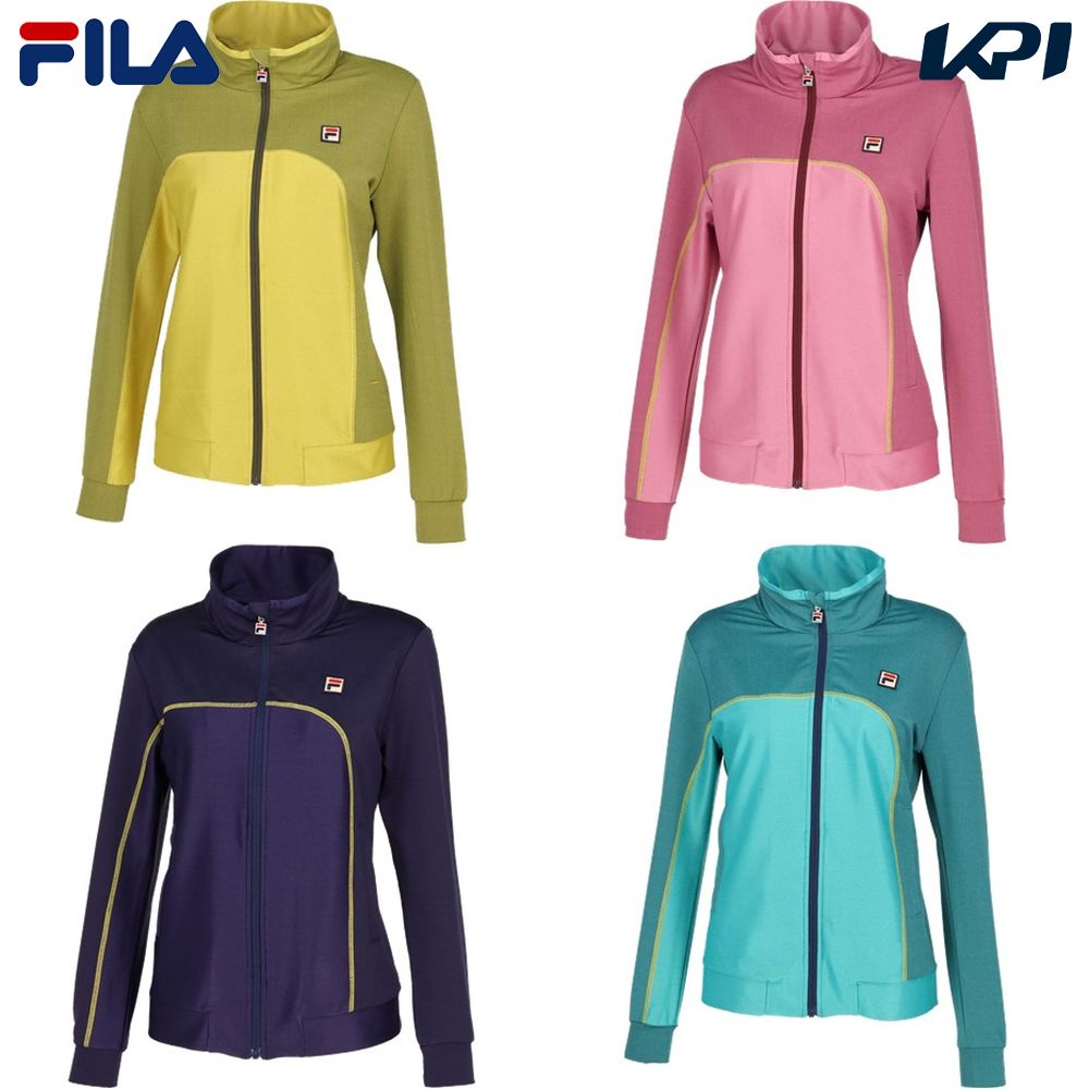 フィラ FILA テニスウェア レディース リバーシブルトラックジャケット VL2744 2023FW